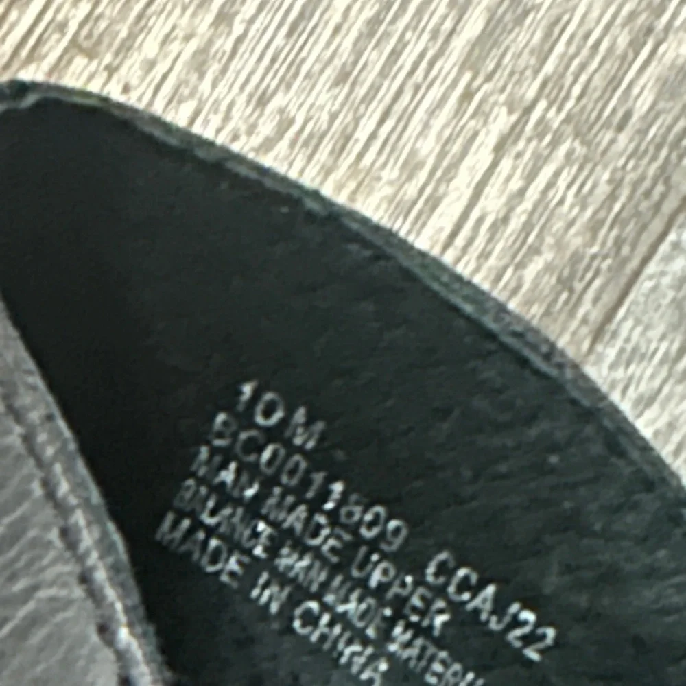 B.o.c. Born Concept Gia Women’s Black Heeled Leather Clog Size 10 - Picture 6 of 6